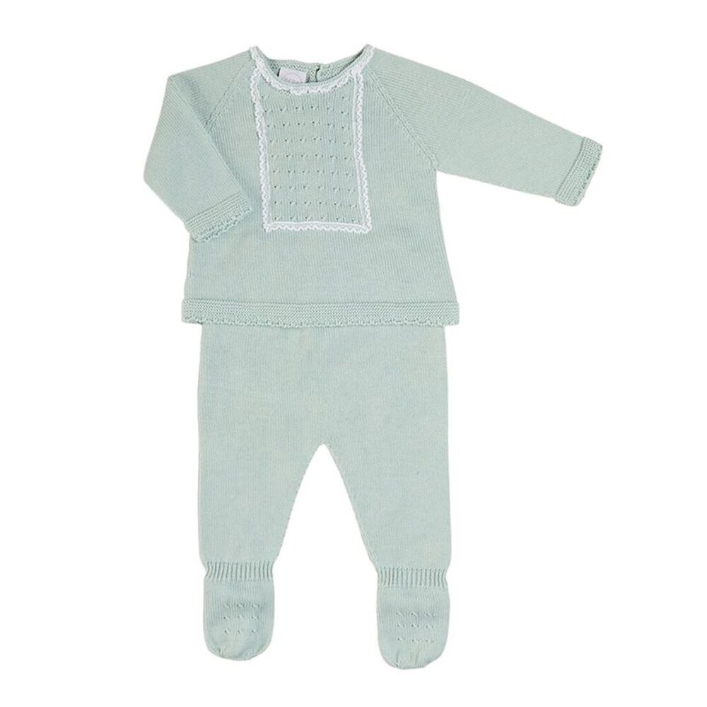 Pepa London  Lace Trim Knitted Set